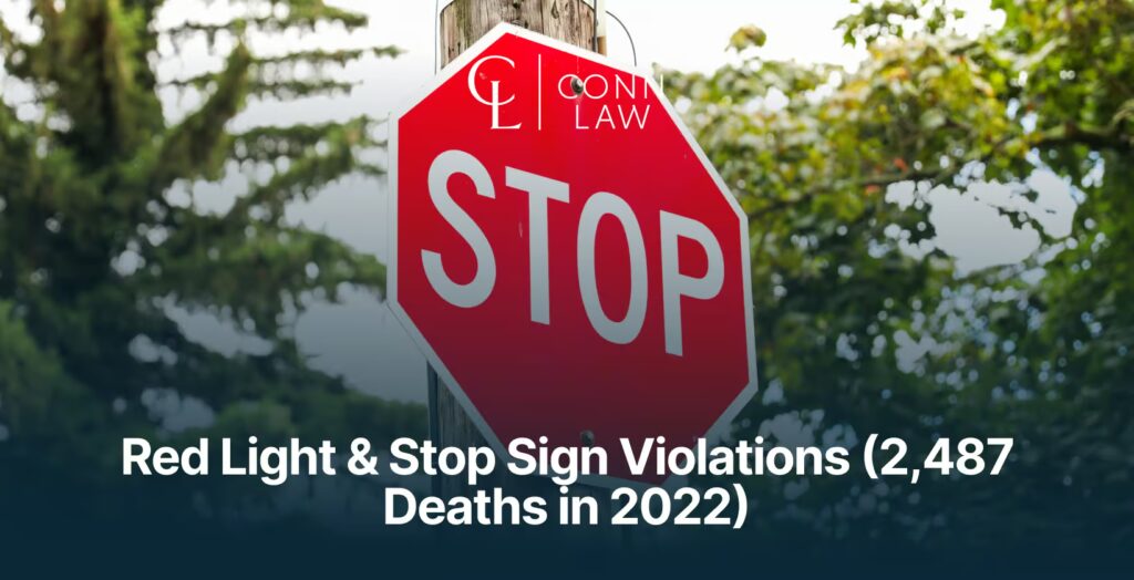 16. failure to obey traffic signals or stop signs