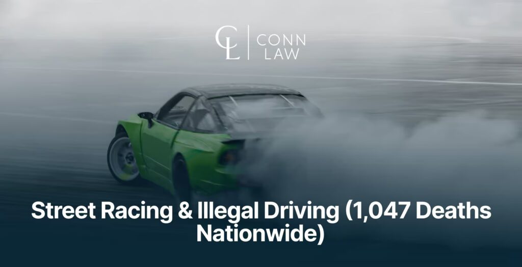 18. street racing or illegal driving activities