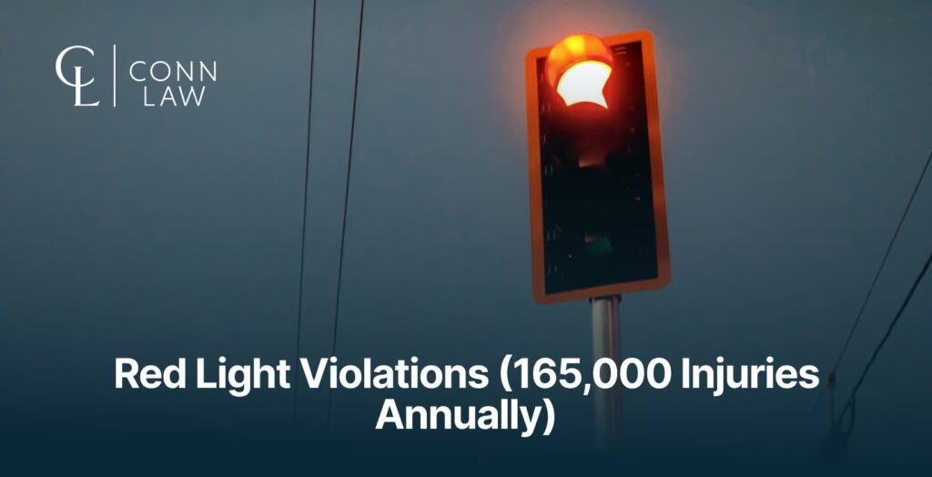 2. running red lights