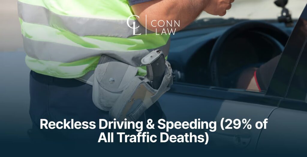 3. reckless driving or speeding