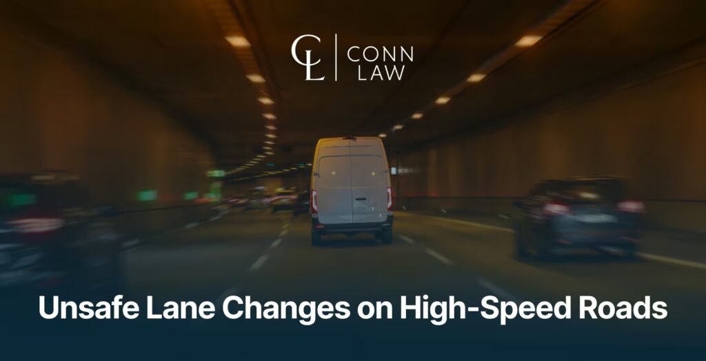 4. unsafe lane changes by drivers