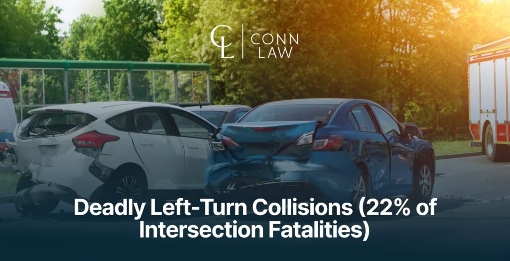 5. left turn accidents