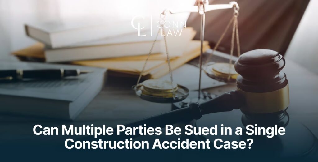 can multiple parties be sued in a single construction accident case 