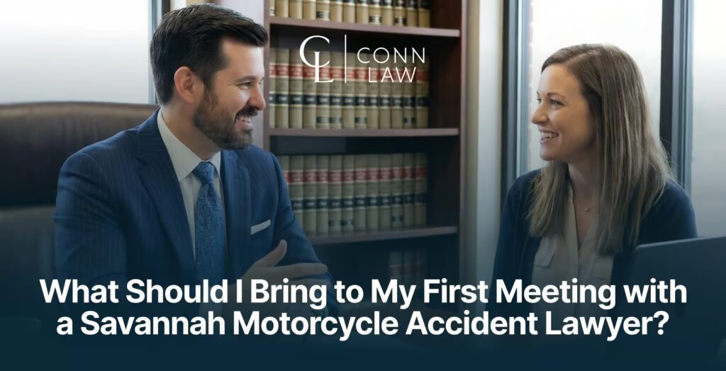 Savannah Motorcycle Accident Lawyer - Conn Law