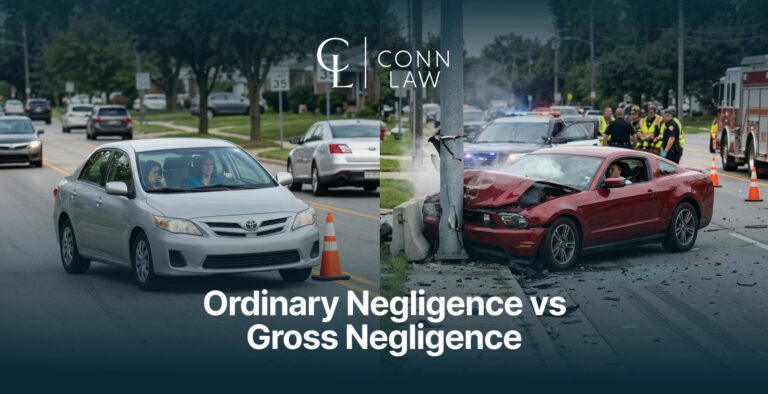Ordinary Negligence vs Gross Negligence