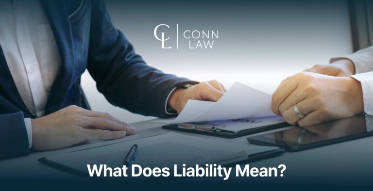 What does liability mean